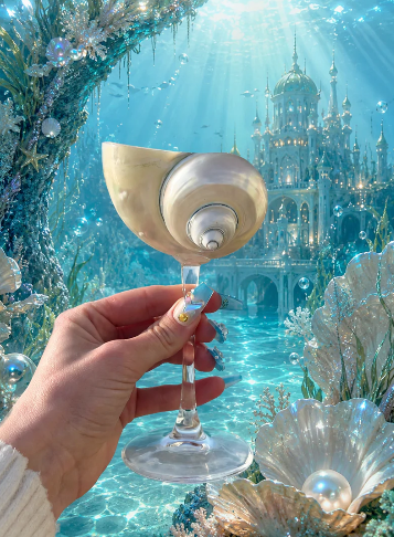Princess Ariel Glass